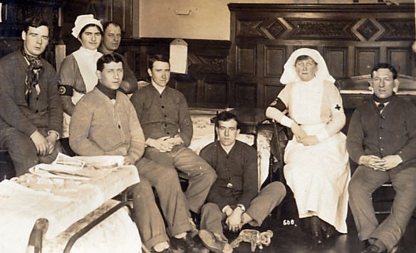 Edith Cliff with patients