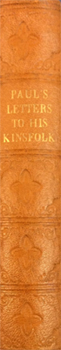 The spine of Scott’s Paul’s Letters to His Kinsfolk