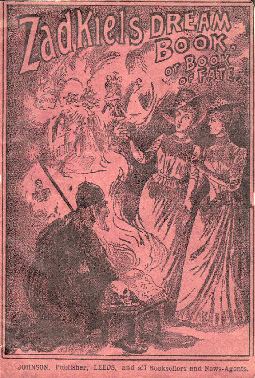 Zadkiel’s Dream Book, front cover