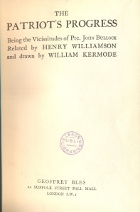 The Patriot's Progress