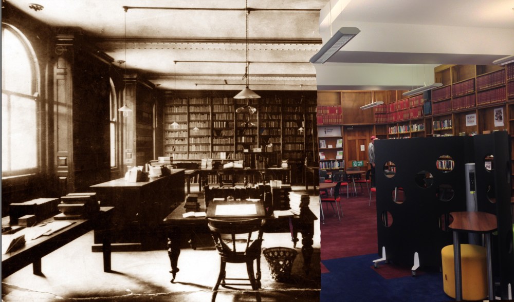 Current Information and Research library, then and now
