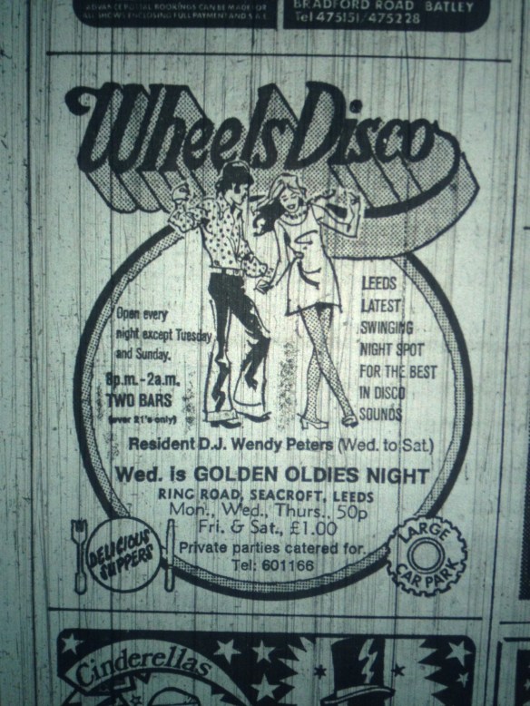 Wheels Disco advert