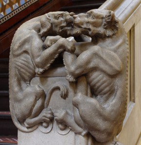 The emaciated beasts