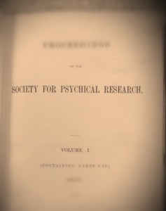 Frontispiece of first volume of Proceedings