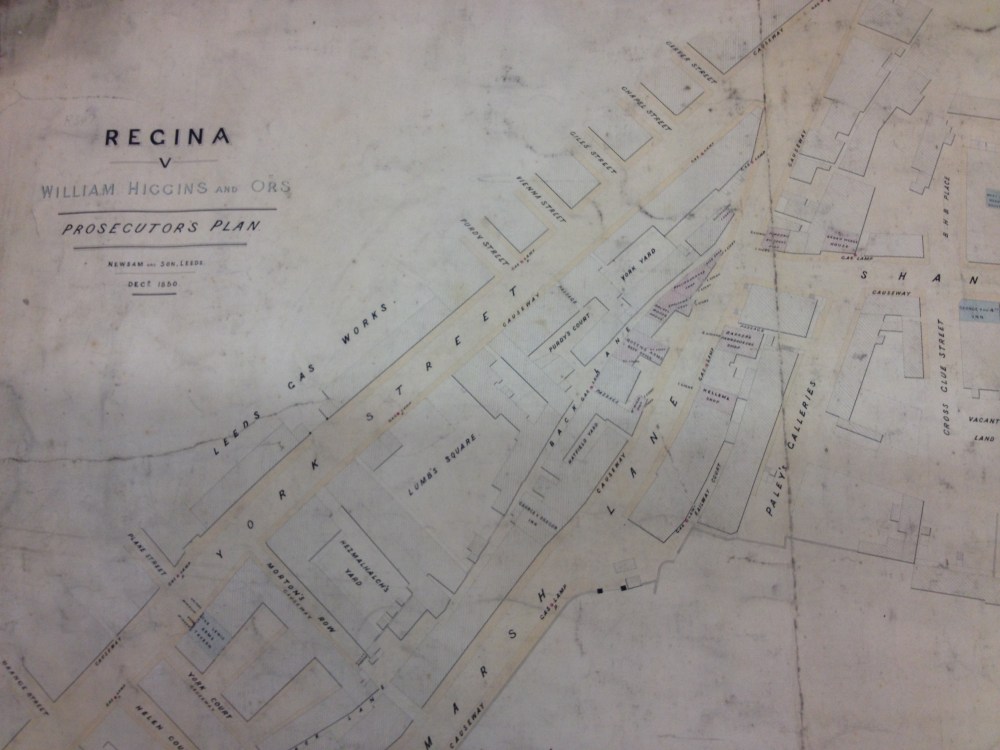 The area of the affray