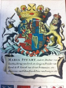 Coat of Arms, Maria Stuart, Mary II of England, 1689