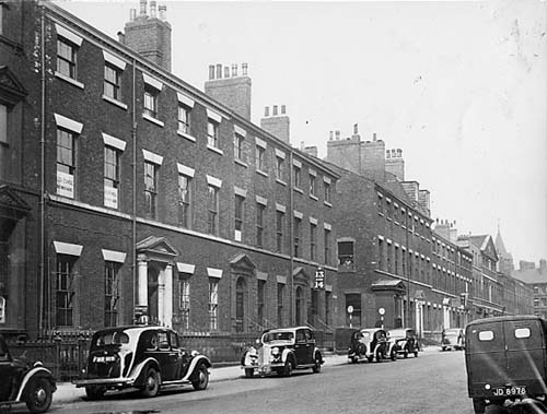 “North side of Park Place in 1936”