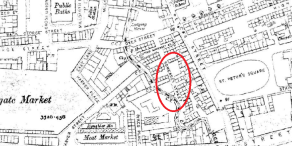 Somerset Street area, 1910