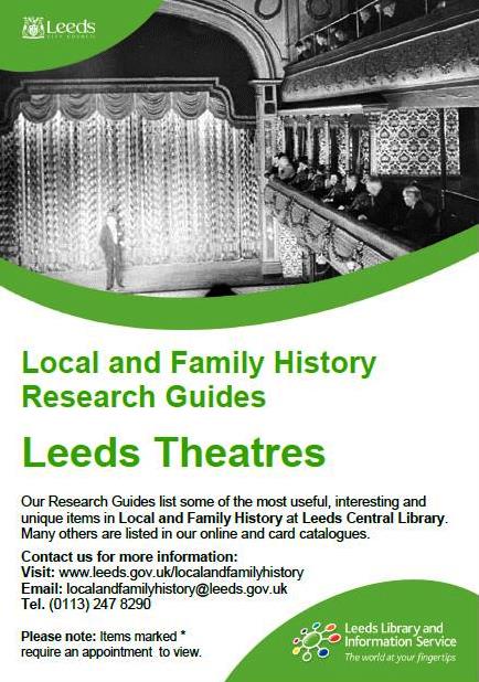 theatre research guide