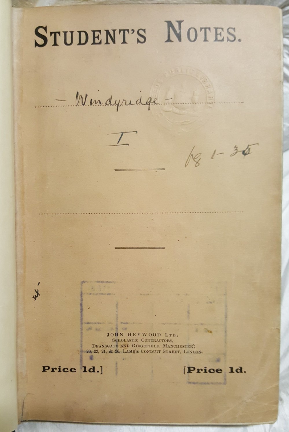 windyridge-note-book
