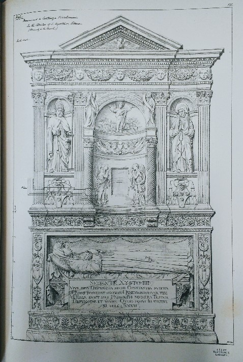 Illustration from ‘Ancient Sepulchral Monuments’