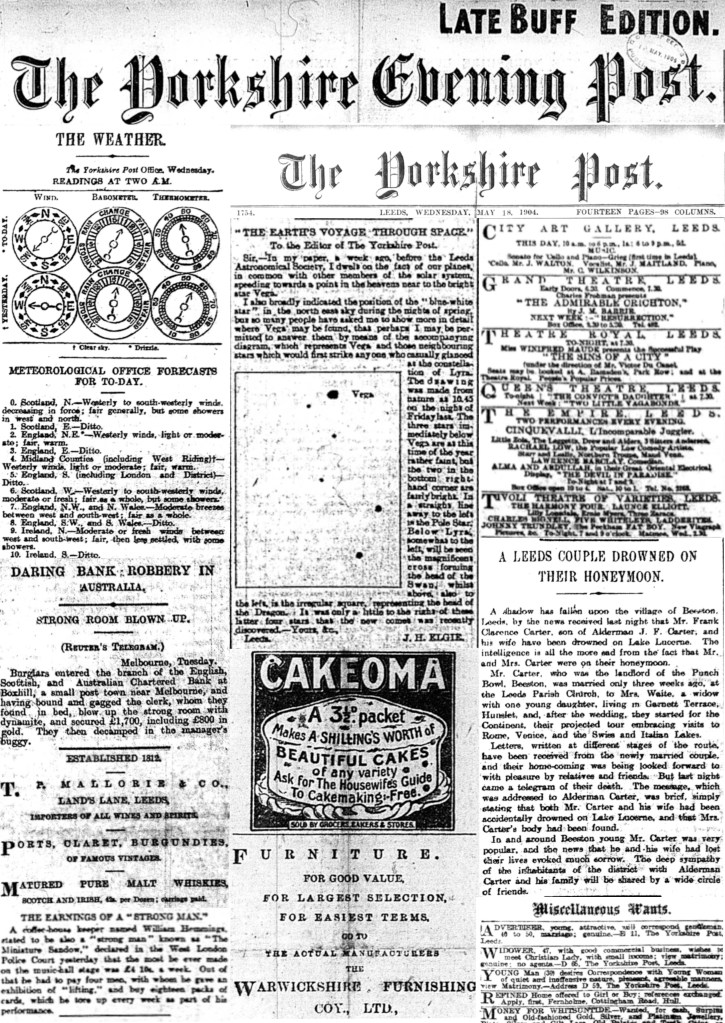 Fake News 18th May 1904 – The Secret Library | Leeds Libraries Heritage ...