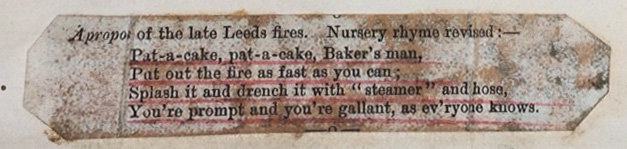 Pat-a-cake children's rhyme rewritten to include Baker