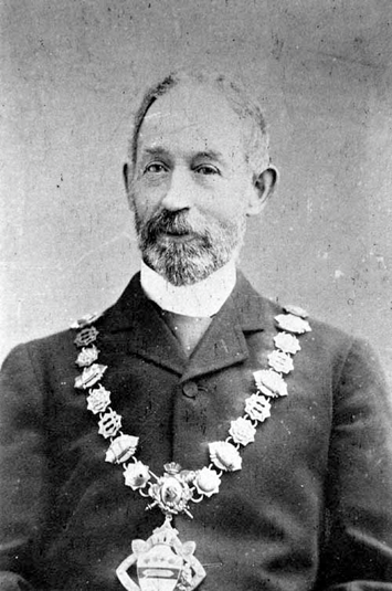 Oliver Scatcherd in his Morley Mayoral regalia