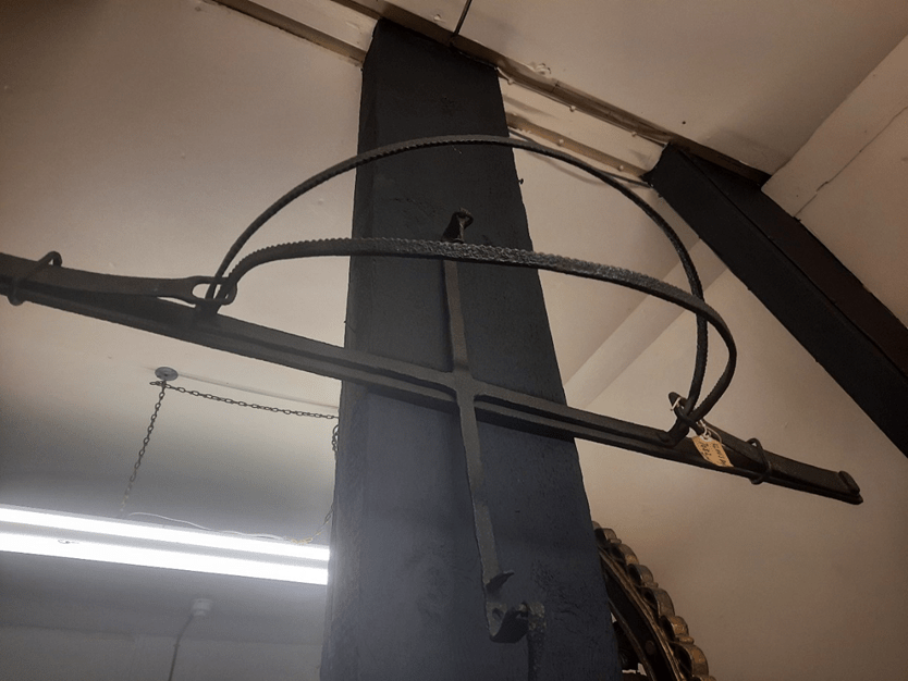 Man trap donated by Norrisson Scatcherd