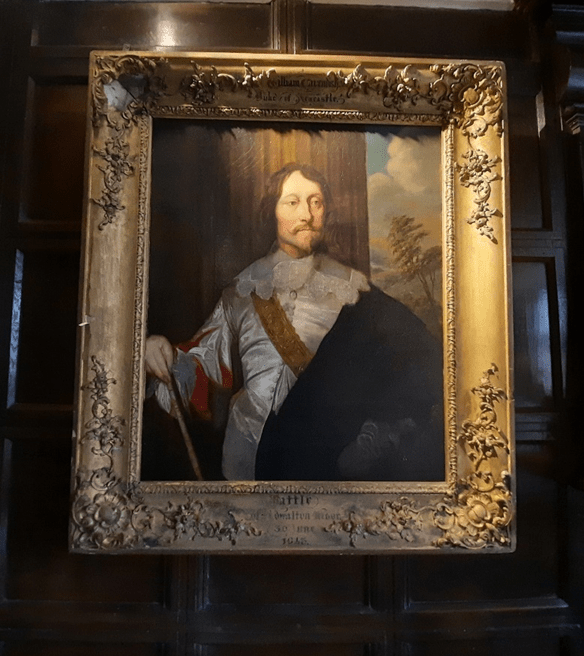 The painting of the Earl of Newcastle